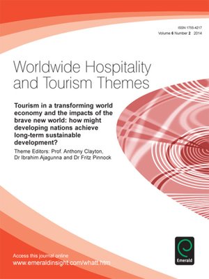 cover image of Worldwide Hospitality and Tourism Themes, Volume 6, Issue 2
